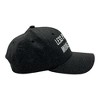 Less People More Dogs Hat Funny Sarcastic Pet Puppy Graphic Novelty Cap - Crazy Dog Hat For Dog Lovers Black Standard - 2 of 4