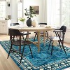 Acekool 5x7 Washable Rug – Modern Geometric Indoor Carpet, Non-Slip Ultra-Thin Floor Mat for Living Room & Bedroom - 3 of 4