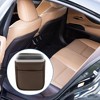 Unique Bargains Auto Trash Can Portable and Hanging Front Rear Seat Back Trash Bin 1Pc - 2 of 4