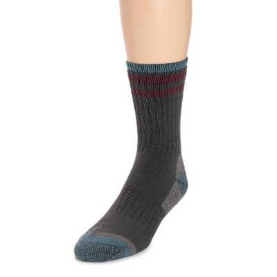 Muk Luks Men's 8 Inch Heat Retainer Hiking Socks : Target