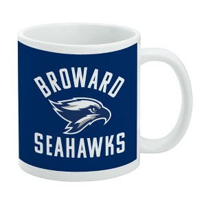 Broward College Seahawks Logo Ceramic Coffee Mug Novelty Gift Mugs for Coffee Tea and Hot Drinks 11oz White - 1 of 4