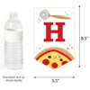 Big Dot of Happiness Pizza Party Time - Birthday Party Bunting Banner - Birthday Party Decorations - Happy Birthday - 3 of 4