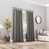 Sun Zero Blackout Kenneth Energy Saving Tab Top Curtain Panel - 3 of 4