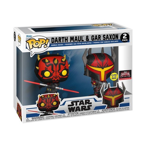 Funko Pop! Star Wars: Darth Maul & Gar Saxon - 2pk (target Exclusive) :  Target