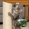 BestMassage Cat Scratcher Post with Durable Sisal & Interactive Hanging Toys for Indoor Cats 22in/33in Tall - 4 of 4