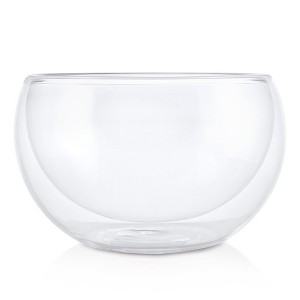 DUKA Set of Two Double Wall 13-Oz Glass Bowls - 1 of 3