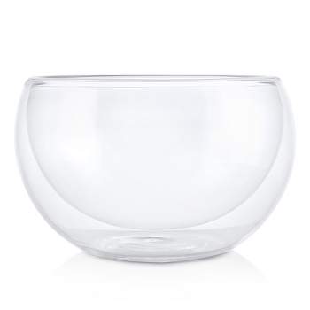 DUKA Set of Two Double Wall 13-Oz Glass Bowls