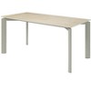 NicBex Dining Table 63" Modern Rectangular Wooden Dining Table Ceramic Top for Dining Room - 4 of 4
