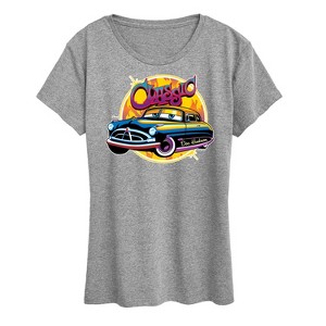 Women's - Disney - Classic Doc Hudson Car Show Ready Short Sleeve Graphic T-Shirt - 1 of 4