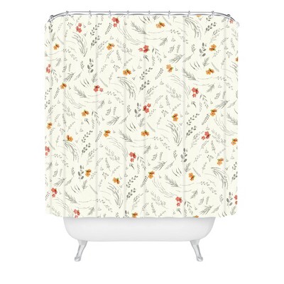 Iveta Abolina Caramel Cream Shower Curtain Beige - Deny Designs