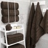 American Soft Linen 100% Cotton Luxury Turkish 4 Piece Bath Towel Set, 27x54 inches Soft Quick Dry Bath Towels for Bathroom - 2 of 4
