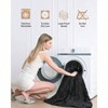Heavy Weighted Blanket for Adults, 15lbs, 60x80in, Soft and Cozy, Machine Washable, Black. - 4 of 4
