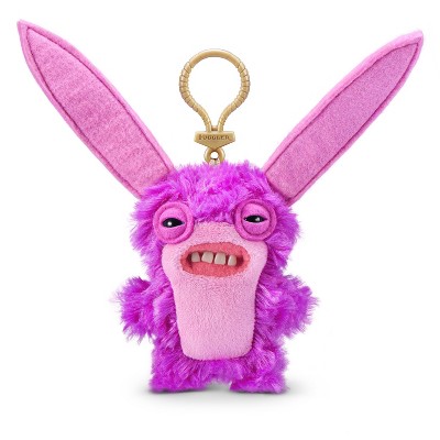 Fuggler 5" Lord Long Ears Key Ring Stuffed Animal - Pink