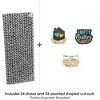 Big Dot of Happiness Empty Nesters - Paper Straw Decor - Empty Nest Party Striped Decorative Straws - Set of 24 - 3 of 4