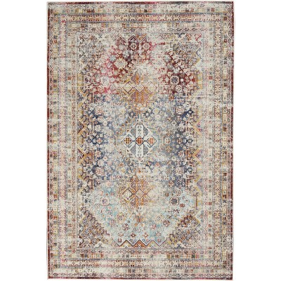 Nourison Vintage Kashan Distressed Floral Indoor Area Rug