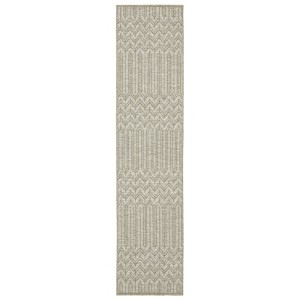 Oriental Weavers Tortuga TR09A Beige/ Black Indoor/Outdoor Area Rug - 1'10" x 7'6" - 1 of 4