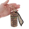 Unique Bargains Retro Lipstick Bag Handbag Charm Brown 1 Pc - 4 of 4