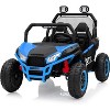 Remote-Control 24V Kids’ Off-Road UTV, 2-Seater Electric Ride-On Car w/Suspension, LED Lights, Outdoor Toy for Ages 3–8 - 2 of 4