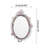 Unique Bargains Faux Pearl Mirror Phone Case Decoration 1 Pc - 3 of 4
