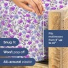 Luxuriously Soft 4-Piece Floral Sheet Set - Wrinkle-Resistant, Printed Pattern - CGK Linens - 3 of 4