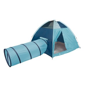 Cool Blue Tent + Tunnel Combo - 1 of 4