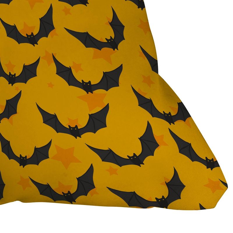 16&#34;x16&#34; Avenie Halloween Bats Square Throw Pillow - Deny Designs, 3 of 6