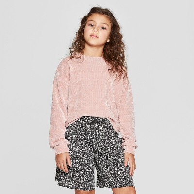 girls soft sweater