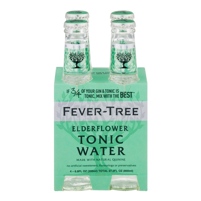 Fever Tree® Elderflower Tonic Water 4pk / 6.8 Fl Oz Bottle Target