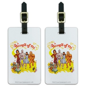 The Wizard Of Oz Yellow Brick Road Luggage ID Tags Set of 2 - 1 of 4