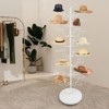 YIYIBYUS Hat Rack, Freestanding Hat Display Stand, 8-tier Hat Holders - 2 of 4