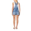 WallFlower Women's Denim Shortalls Juniors - 2 of 3