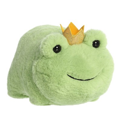 Aurora Medium Finn Frog Prince Spudsters Adorable Stuffed Animal Green 10"