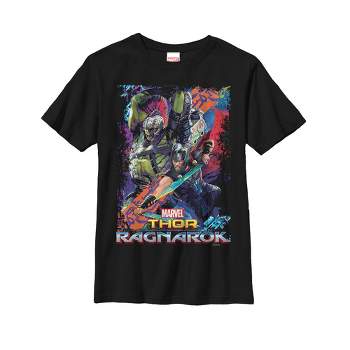Boy's Marvel Thor: Ragnarok Hulk Color Frame T-Shirt