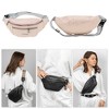 Unique Bargains Bamboo Leaves Pattern Fanny Pack 1 Pc - 2 of 4