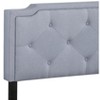 Passion Furniture Deb Jewel and Tufted Full Panel Bed - 4 of 4