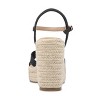 Journee Collection Womens Raniya Espadrille Platform Wedge Sandals - 3 of 4