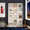 Gulches 70.9" Modern Bookcase, 12-Cube Storage Bookshelf - 3 of 4