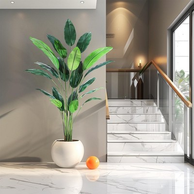 Artificial Bird of Paradise Plant 6FT(72in) Fake Palm Tree
