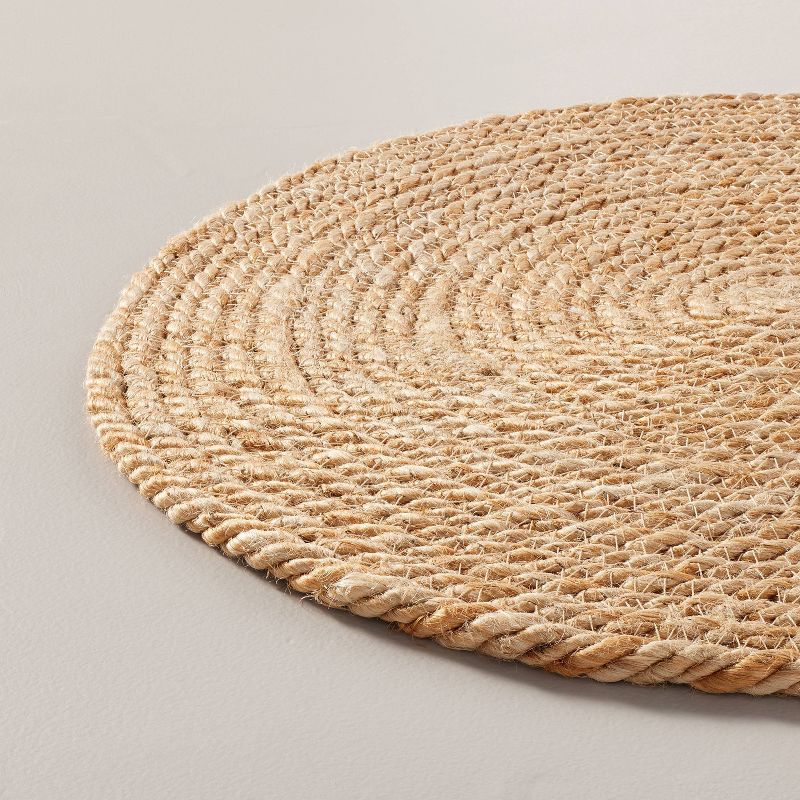 15&#34; Natural Jute Coiled Charger Placemat - Hearth &#38; Hand&#8482; with Magnolia, 4 of 5