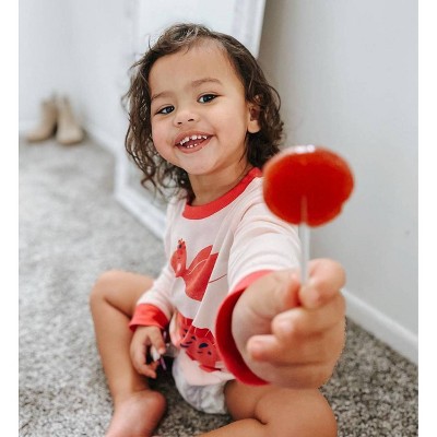 Lolleez Children's Organic Throat Soothing Pops - Watermelon, Strawberry, & Orange Mango - 15ct