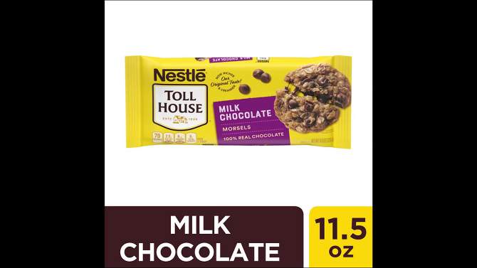 Nestle Toll House Milk Chocolate Chips - 11.5oz, 2 of 14, play video