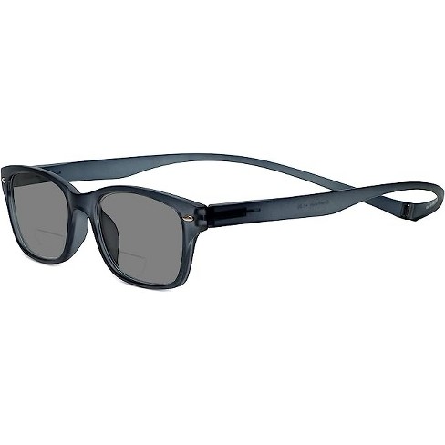 Magz Greenwich Front Connecting Polarized Or Bi-focal Sunglasses In Smoke Grey : Target