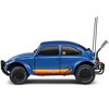 1975 Volkswagen Beetle Baja Blue Metallic with Stripes 1/18 Diecast Model Car by Solido - 3 of 4