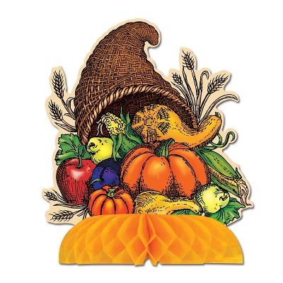Beistle 9" Cornucopia Centerpiece; 5/Pack 99112