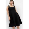 Women's Plus Size Maci Midi Dress - black | CITY CHIC - 2 of 4