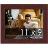 PosterPalooza | Photo Size Minimalist Brown Picture Frame - UV Acrylic, Foam Board Backing, Hanging Hardware - 2 of 4