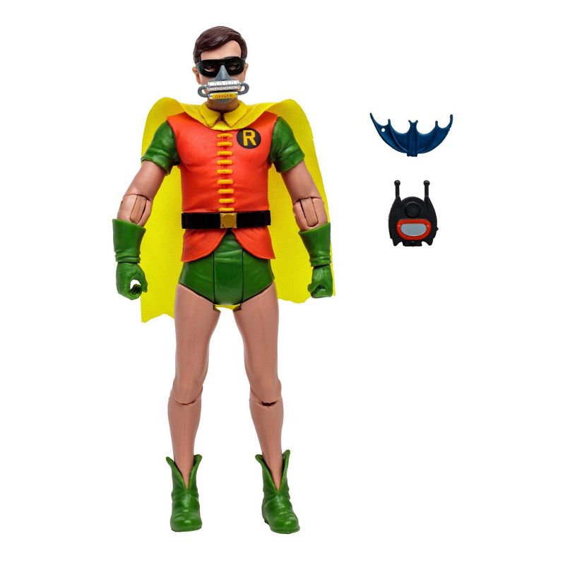 McFarlane Toys DC Retro 66 Robin with Oxygen Mask 6&#34; Figure, 5 of 12