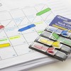 BAZIC Products® Neon Primary Color Printed Arrow Flags with Dispenser, 100 Per Pack, 12 Packs - 4 of 4