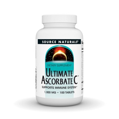 Ultimate Ascorbate C by Source Naturals, Inc.  -  100 Tablet