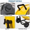 BILT HARD 24" 8100 CFM High Velocity Industrial Drum Fan 3-Speed Yellow Shop Fan for Garage, Warehouse, Workshops, Factory and Basement, UL Listed - 4 of 4